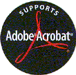Supports Adobe Acrobat Logo